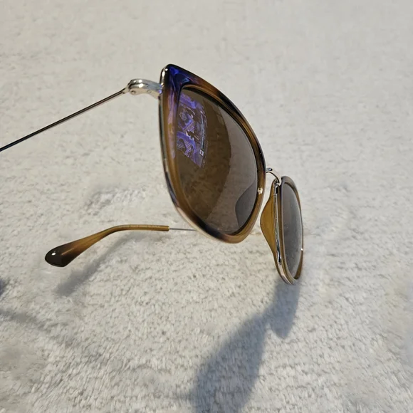 NEW Big Star Brown Sunglasses Retro Cat Eye Neutral Basic Feminine Summer - Picture 5 of 10